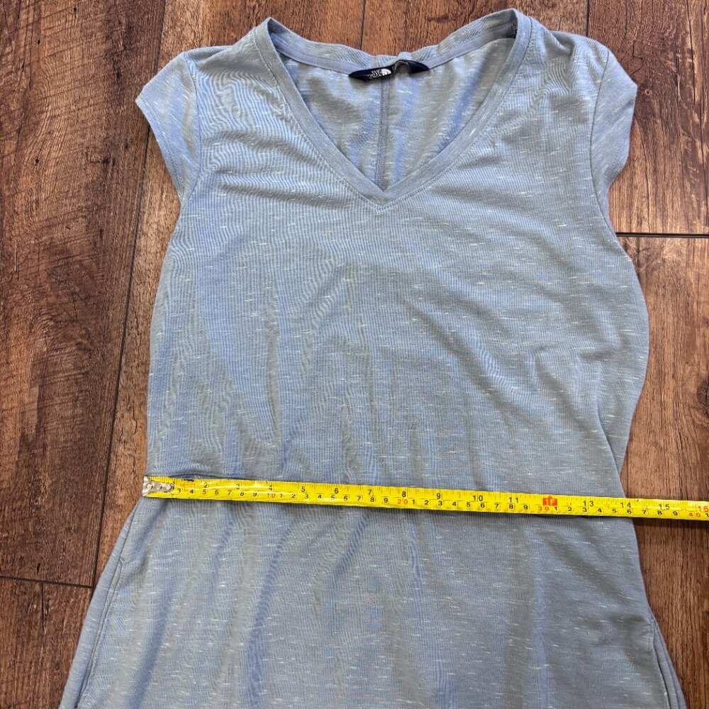 The North Face Blue Cotton Blend T-Shirt Dress Womens Size S/P Style NF0A2WLZ4AZ - Picture 9 of 10
